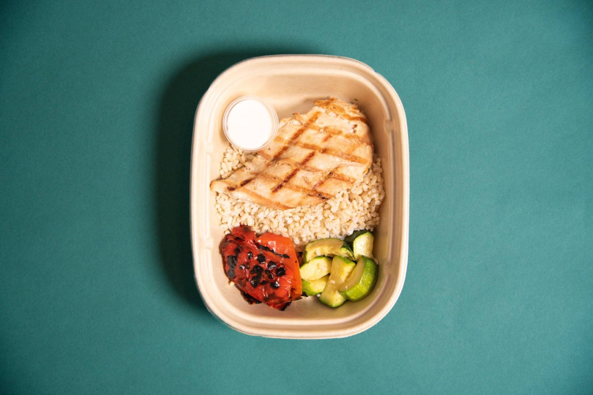 Athlete 1 - Grilled Chicken Breast with Vegan Ranch