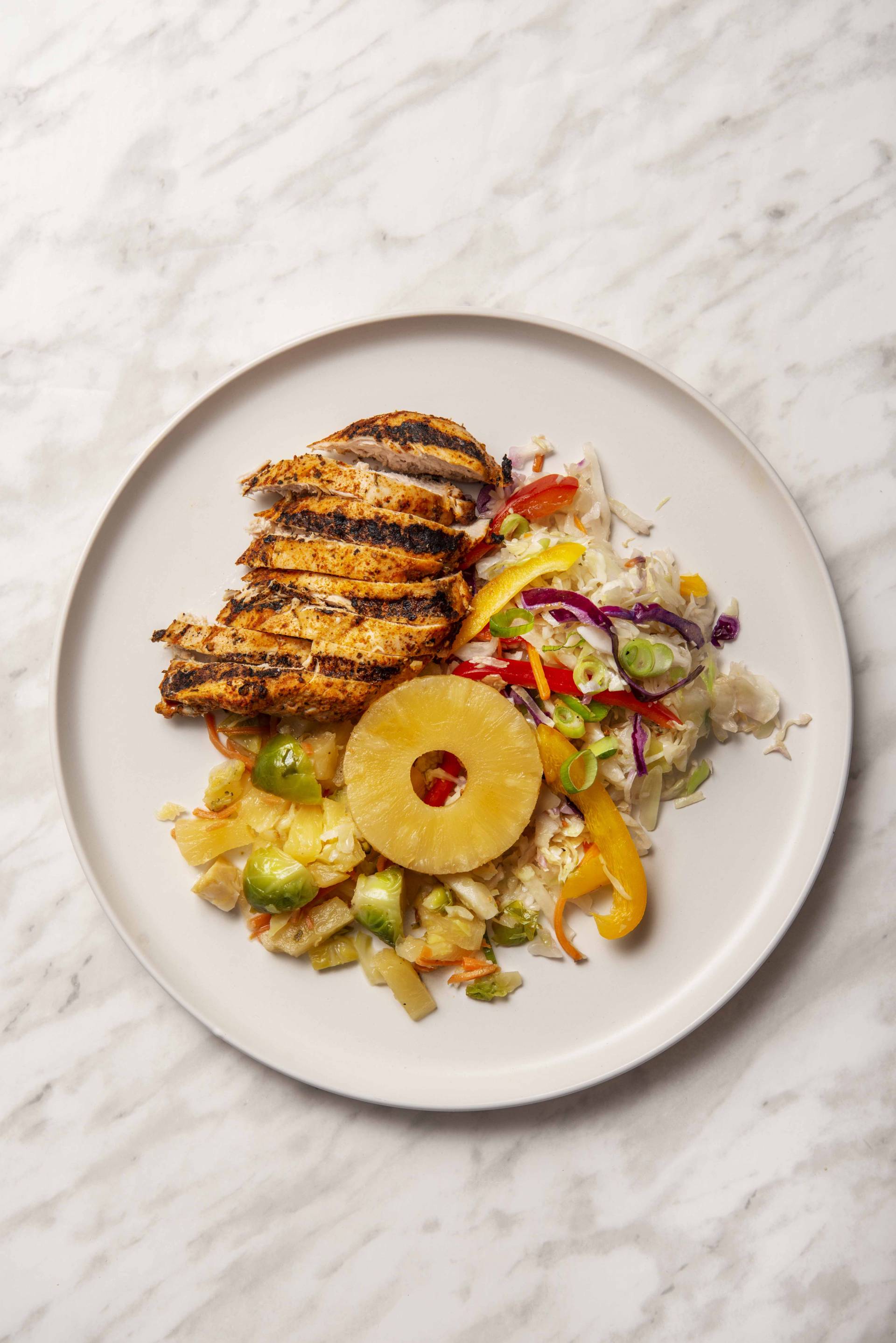 Blackened Chicken & Pineapple (LOW CARB) Clean Plates Detroit