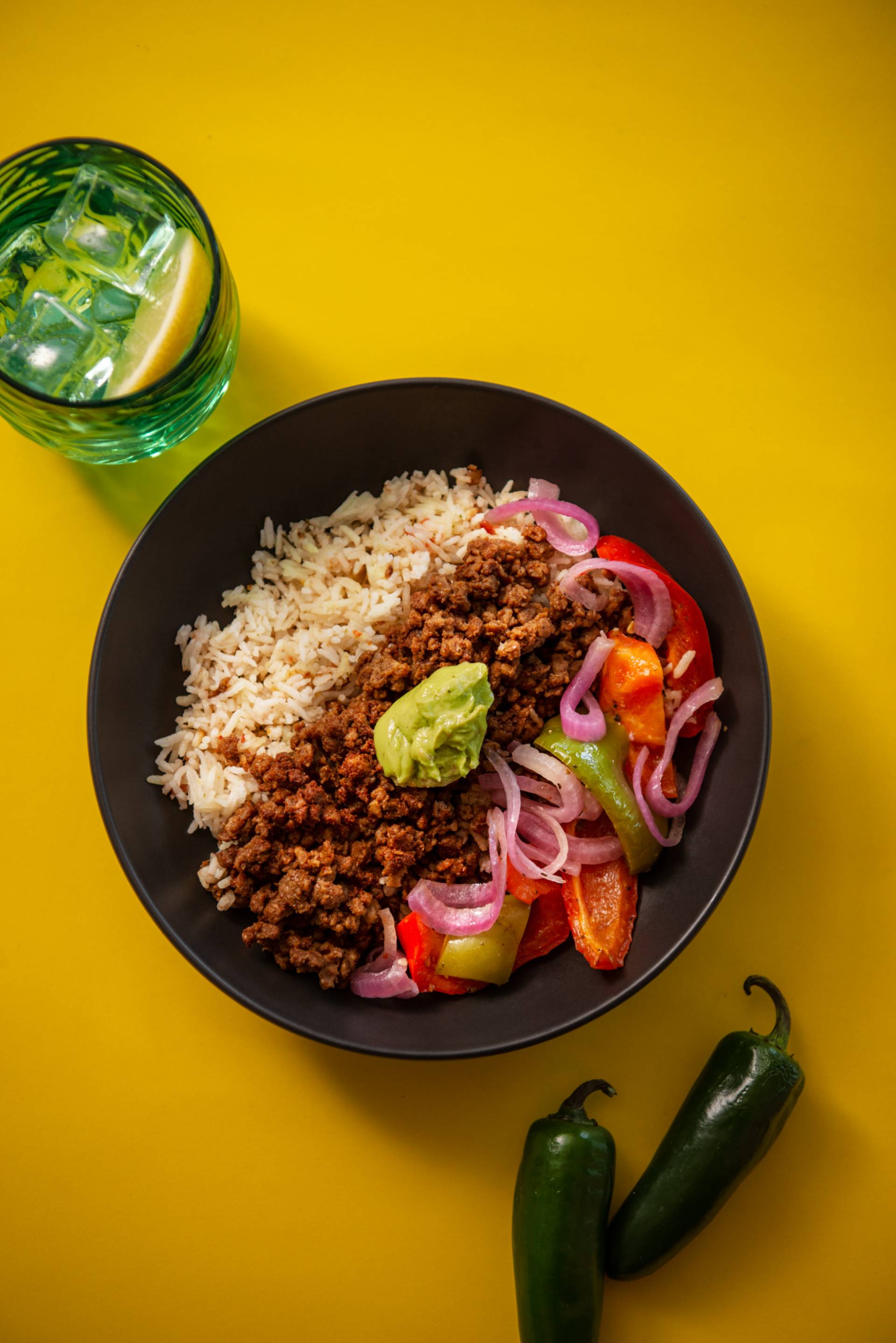 Spicy Beef Taco Bowl (LOW CARB)