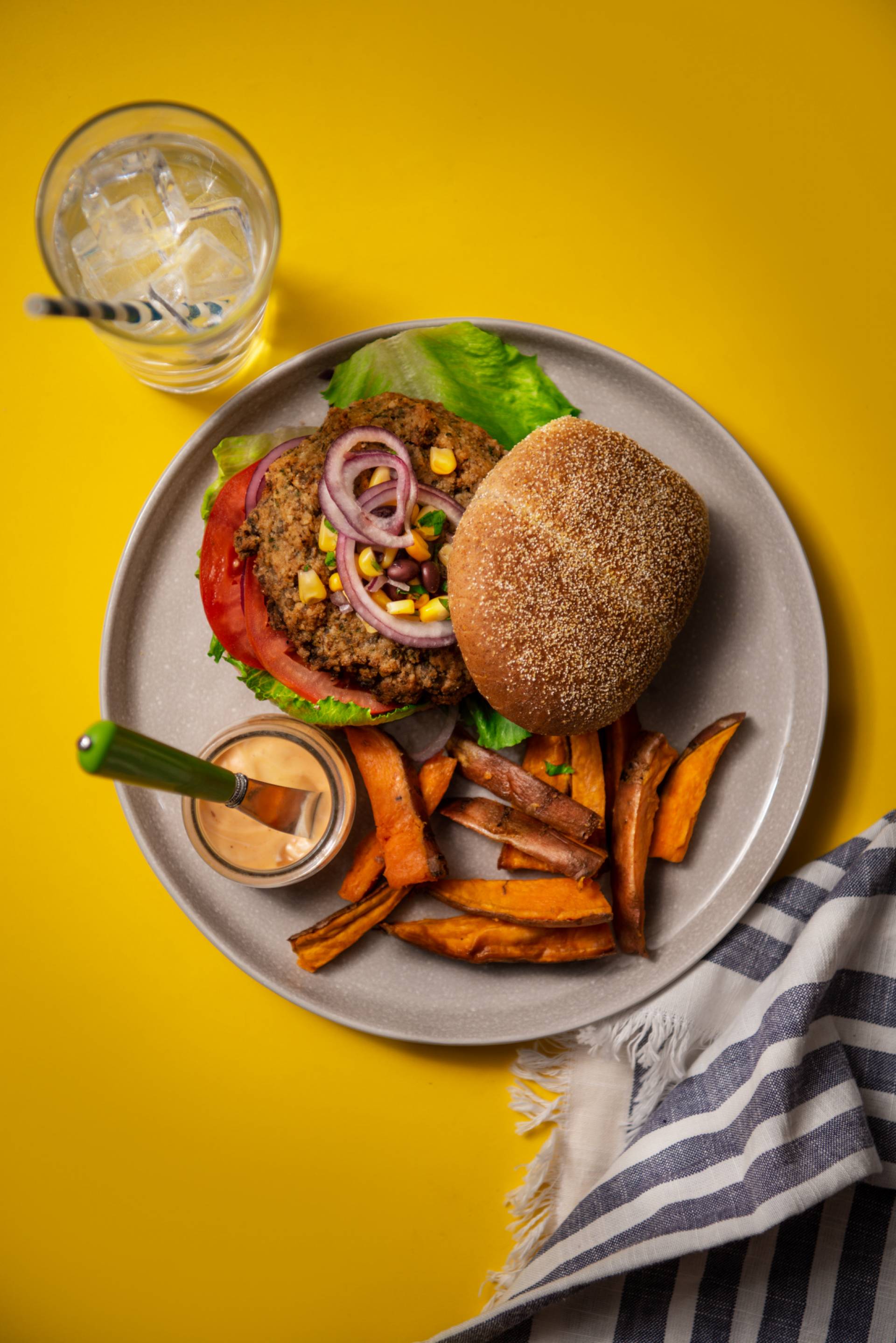 Tex Mex Beef Burger